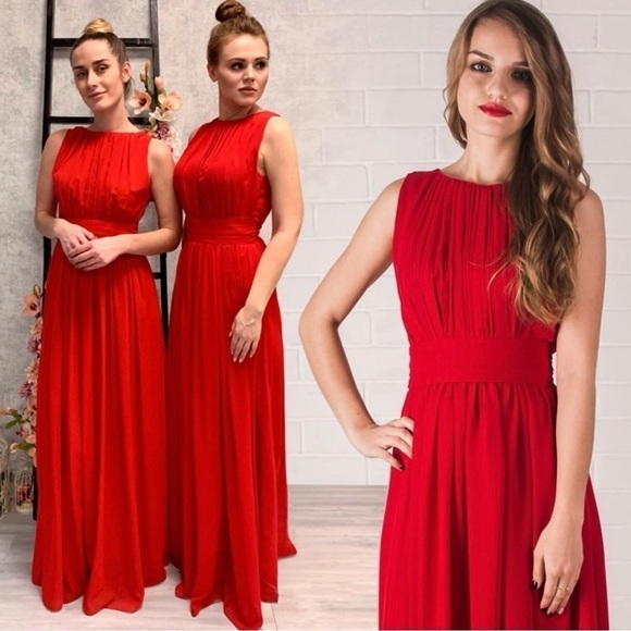 SSYIA - Red Christmas dress👠 - Picture 1 of 7